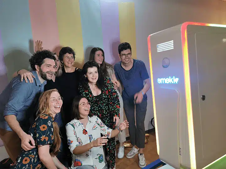 photo groupe la sorbonne selfie photobooth smakk appartement rigolo drôle original ludique facile