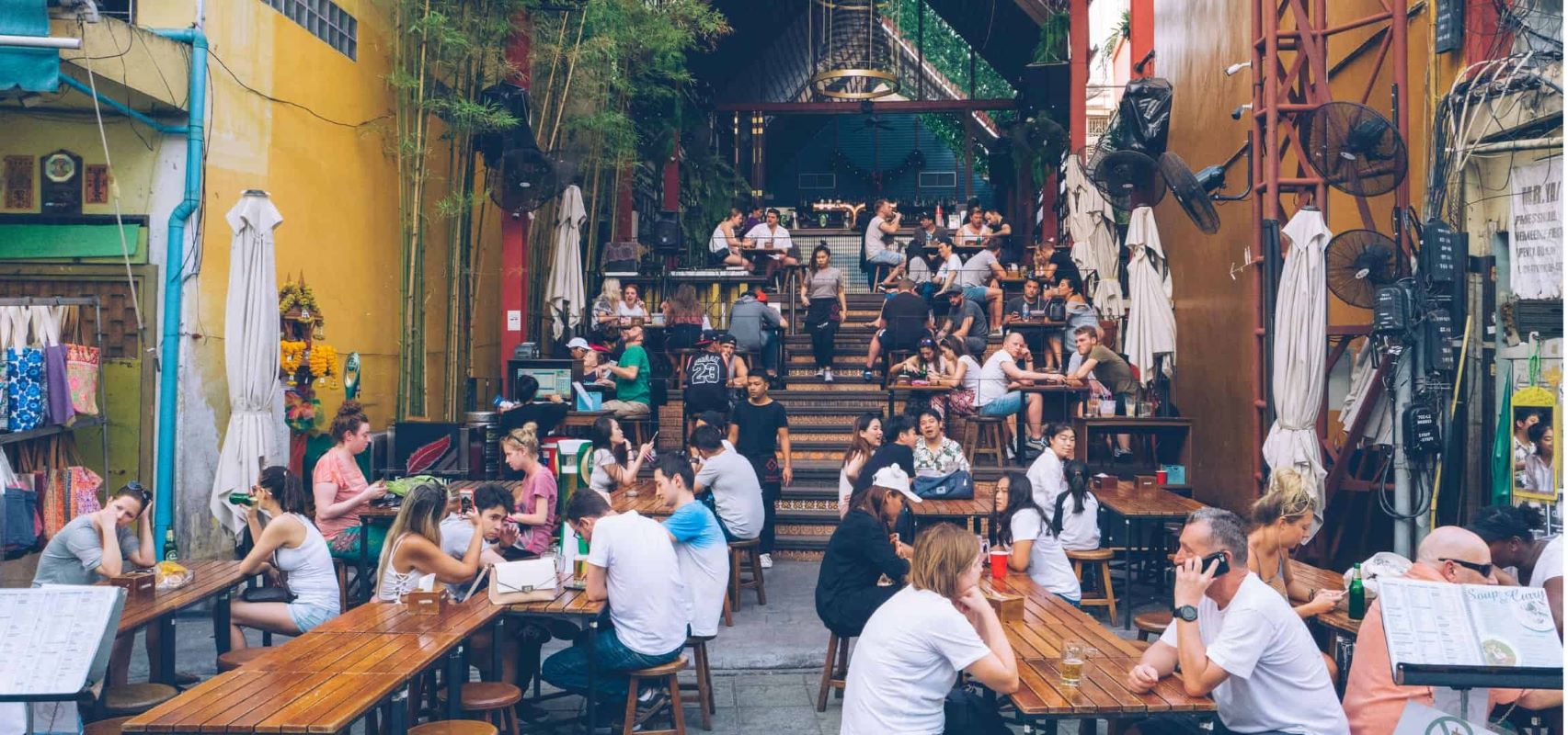 animation restaurant terrasse extérieur