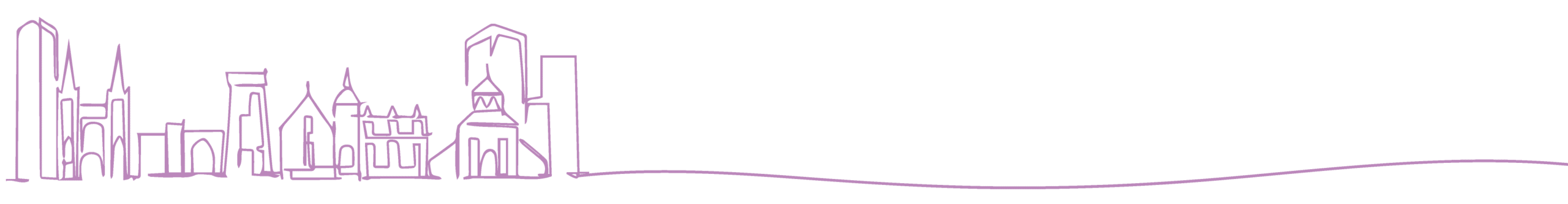 skyline ville bordeaux illustration bâtiment tour représentation ville