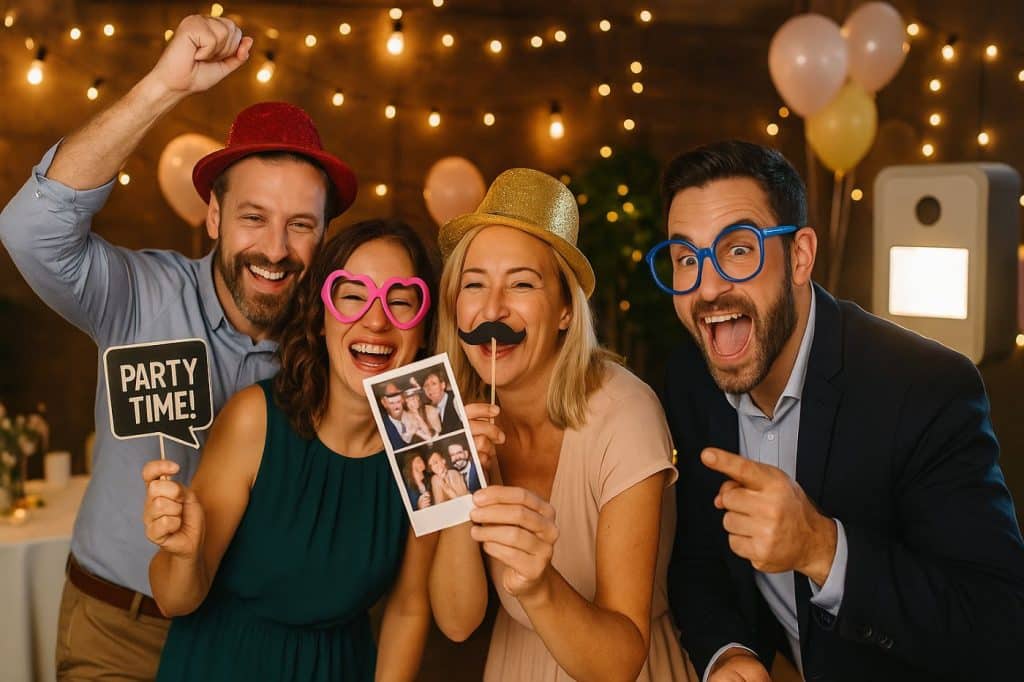 props accessoires photo booth invités