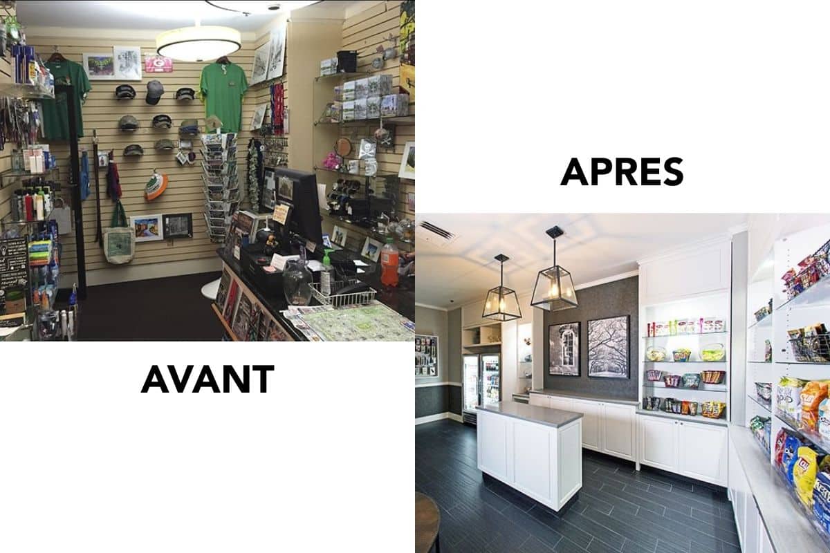 renovation commerce boutique avant aprĂšs plus jolie