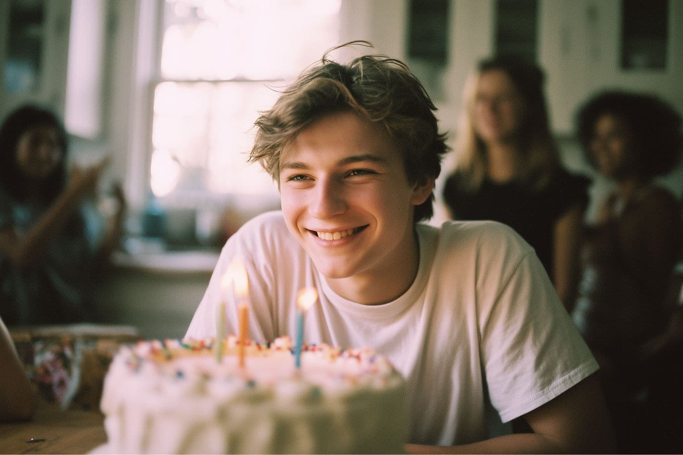 ado anniversaire gateau fete à la maison