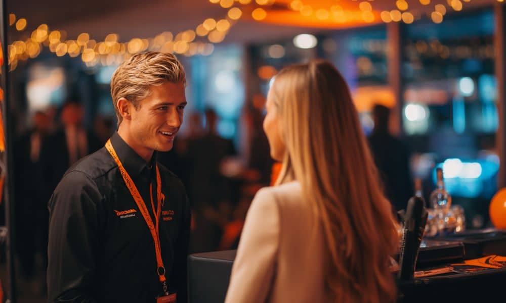 soirée clients vendeur commerciale