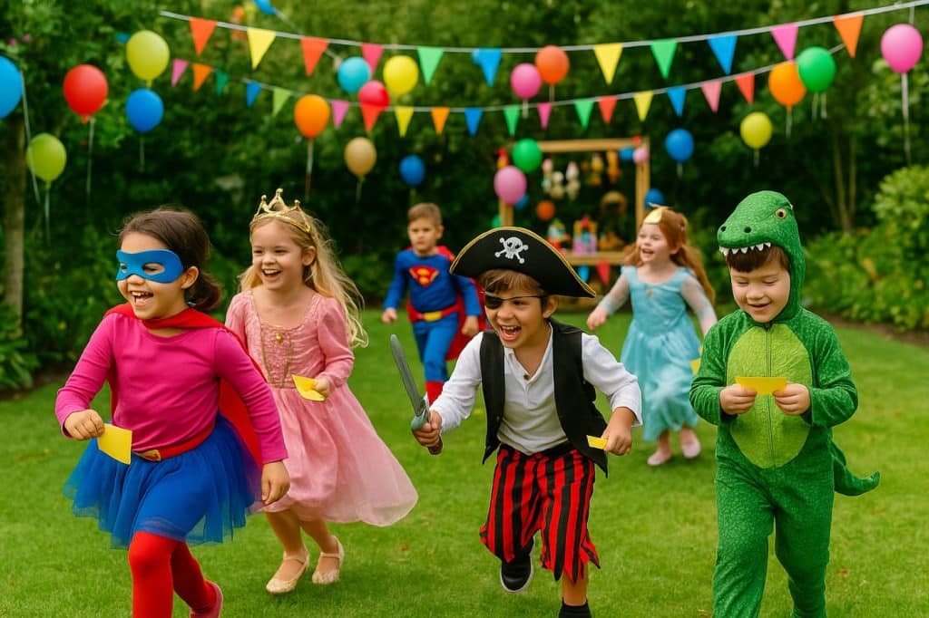 déguisement enfant pirate dinosaure super héro princesse superman reine des neige jardin course activités