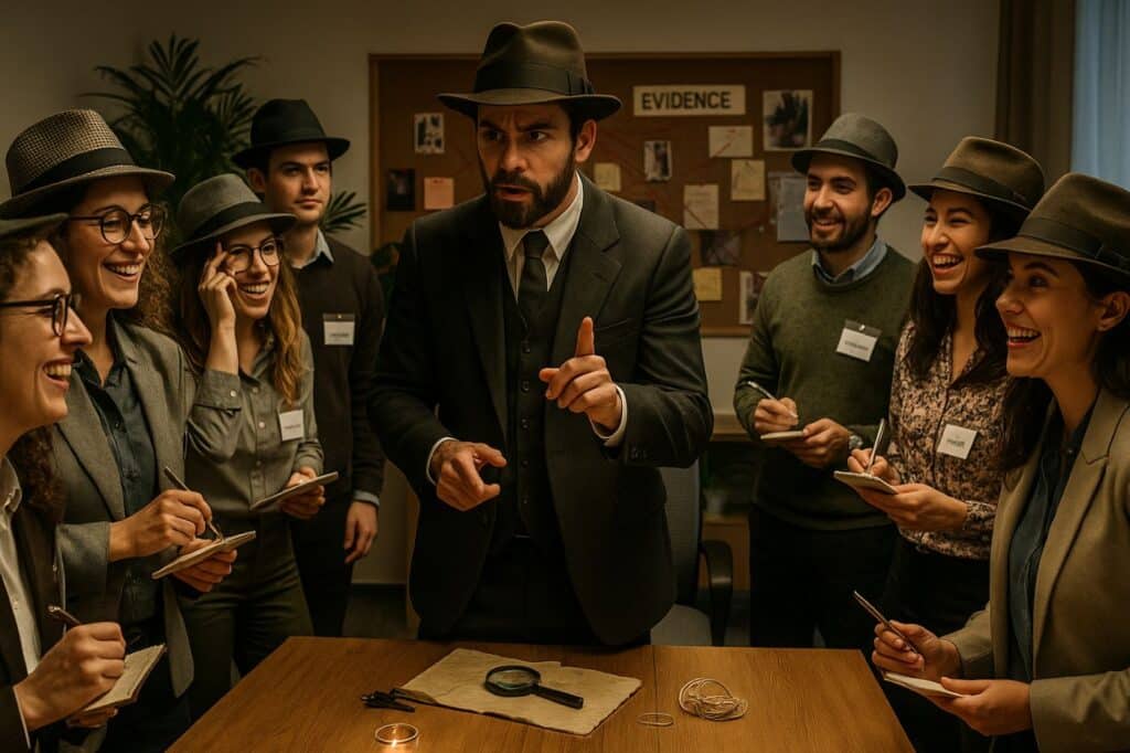 murder party team building entreprise