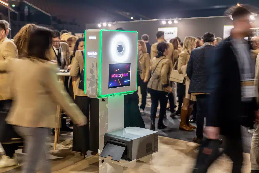 événement salon photobotoh smakk century 21 prestation avec impression immédiat imprimante professionnelle