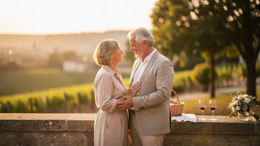 Photo illustrant 35 ans de mariage