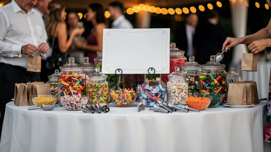 Idées de pancartes et noms originaux pour votre bar à bonbons - Combien bonbons prévoir candy Idées de pancartes et noms originaux pour votre bar à bonbons : conseils sur combien bonbons prévoir candy