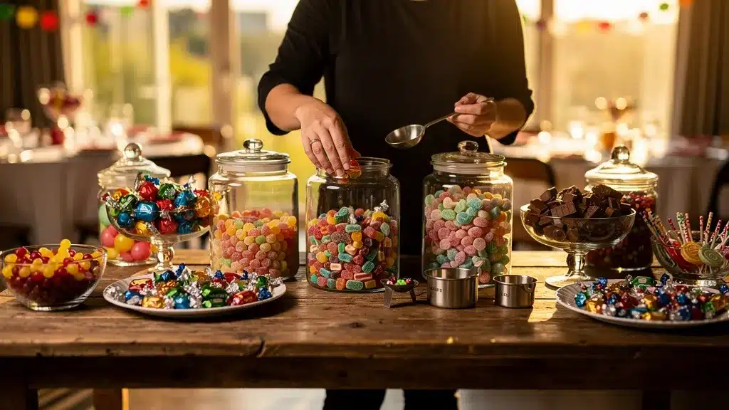 Illustration principale sur combien bonbons prévoir candy