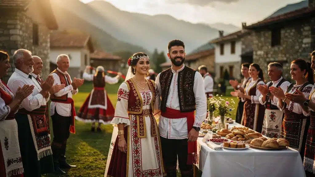 Illustration principale sur mariage albanais
