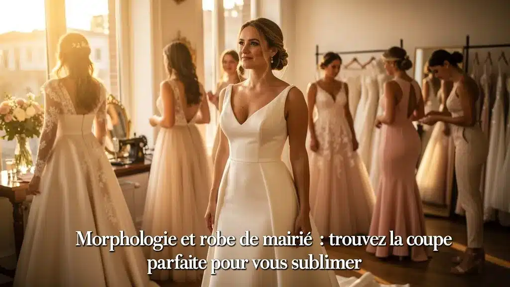 Illustration principale sur morphologie robe mariée trouvez