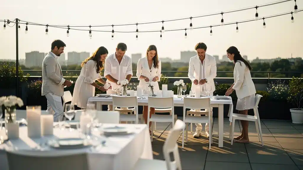 Illustration principale sur organiser fête thème soirée