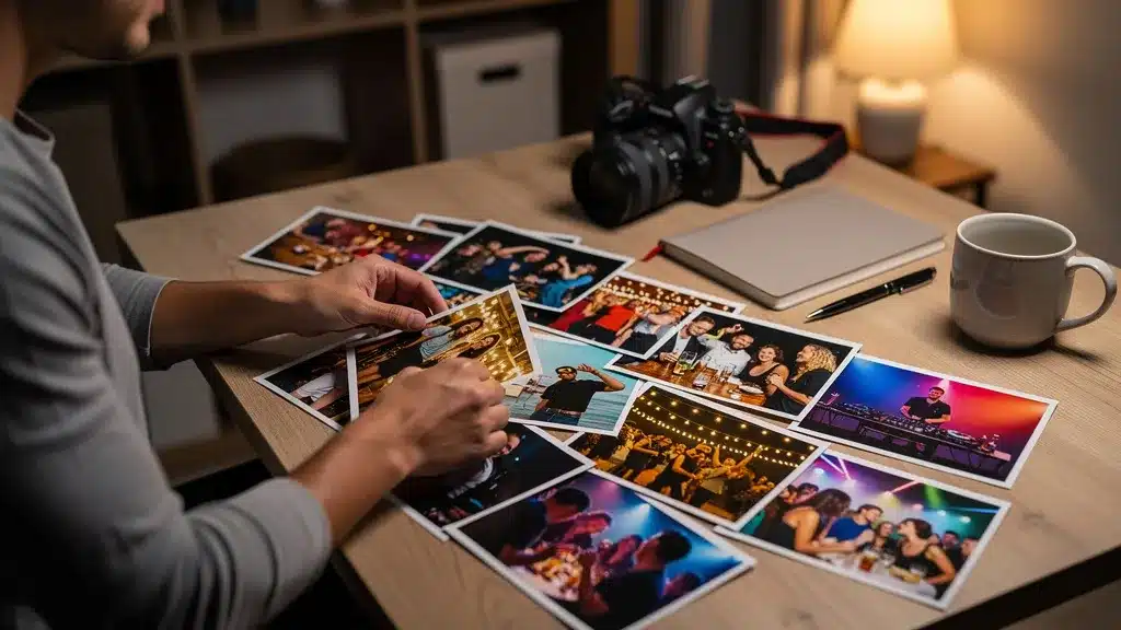 Illustration de où trouver des photos de soirée libres de droits dans le contexte de photo soiree