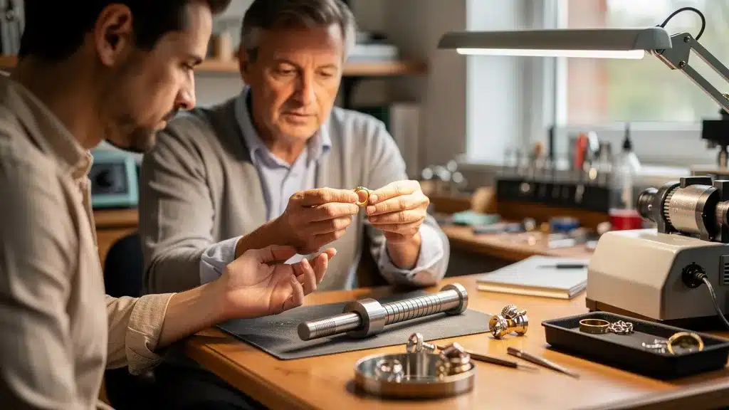 Editorial photo illustrating Que faire si la bague n’est pour que faire si la bague n’est pas ajustée à la bonne taille